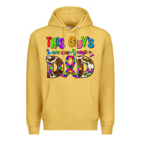 Antique Gold this guys an ausome dad Premium Hoodie - AdoDesignShop