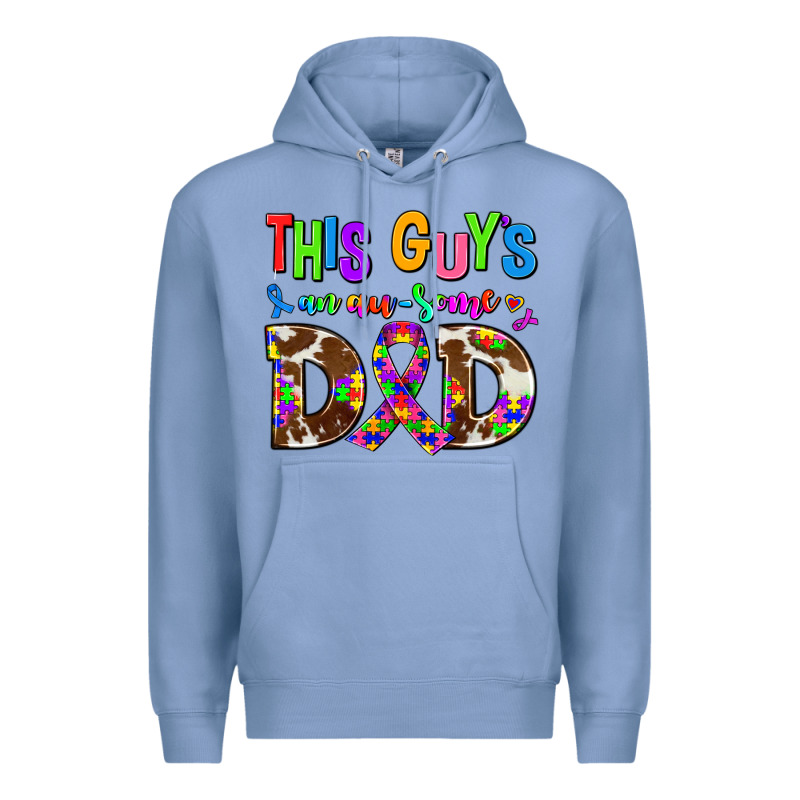 This Guys An Ausome Dad Premium Hoodie by AdoDesignShop | Teevron
