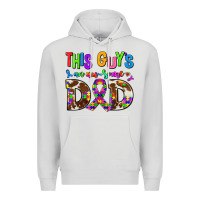 Dove Grey this guys an ausome dad Premium Hoodie - AdoDesignShop
