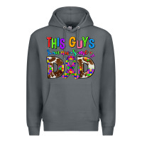 Rock this guys an ausome dad Premium Hoodie - AdoDesignShop