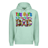 Seafoam this guys an ausome dad Premium Hoodie - AdoDesignShop