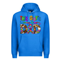 True Royal this guys an ausome dad Premium Hoodie - AdoDesignShop