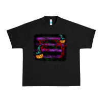 Black halloween witch hat backround Urban Heavy Tee - RanaPortraitStore
