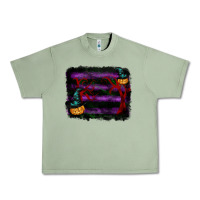 Oil Green halloween witch hat backround Urban Heavy Tee - RanaPortraitStore