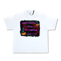 White halloween witch hat backround Urban Heavy Tee - RanaPortraitStore
