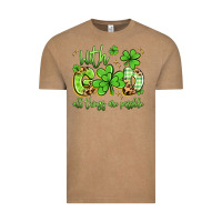Vintage Coffee with god all things are possible Vintage Tee - Artiststas