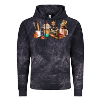 Cloud Black cookie coffee cup Vintage Hoodie - AdoDesignShop