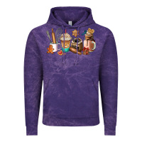 Cloud Purple cookie coffee cup Vintage Hoodie - AdoDesignShop