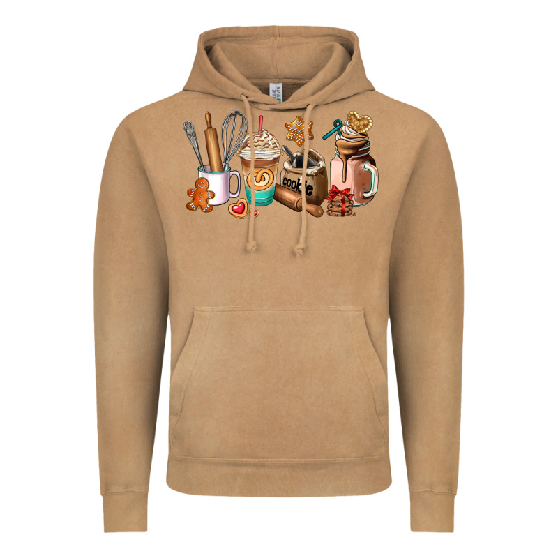 Cookie Coffee Cup Vintage Hoodie by AdoDesignShop | Teevron