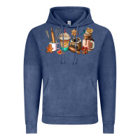 Vintage Denim cookie coffee cup Vintage Hoodie - AdoDesignShop