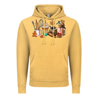 Vintage Mustard cookie coffee cup Vintage Hoodie - AdoDesignShop