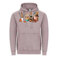 Vintage Zinc cookie coffee cup Vintage Hoodie - AdoDesignShop