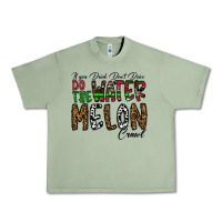 Oil Green If you Drink Don't Drive Do the Watermelon Crawl Urban Heavy Tee - CowhideDigitalArt
