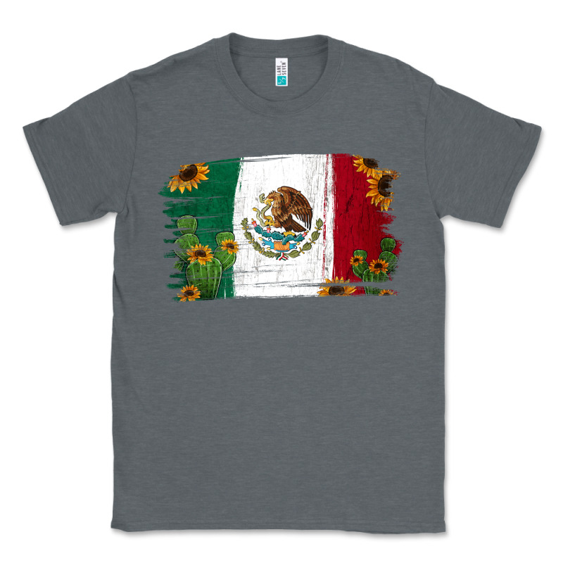 Mexican Flag Cactus Sunflower Classic Tee by Jasminsmagicworld | Teevron