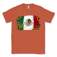 Copper Mexican Flag Cactus Sunflower Classic Tee - Jasminsmagicworld