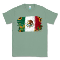 Sage Mexican Flag Cactus Sunflower Classic Tee - Jasminsmagicworld