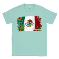 Seafoam Mexican Flag Cactus Sunflower Classic Tee - Jasminsmagicworld
