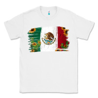 White Mexican Flag Cactus Sunflower Classic Tee - Jasminsmagicworld