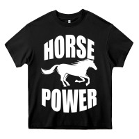 Black Horse Power Heavy Core Tee - Bettercallsaul