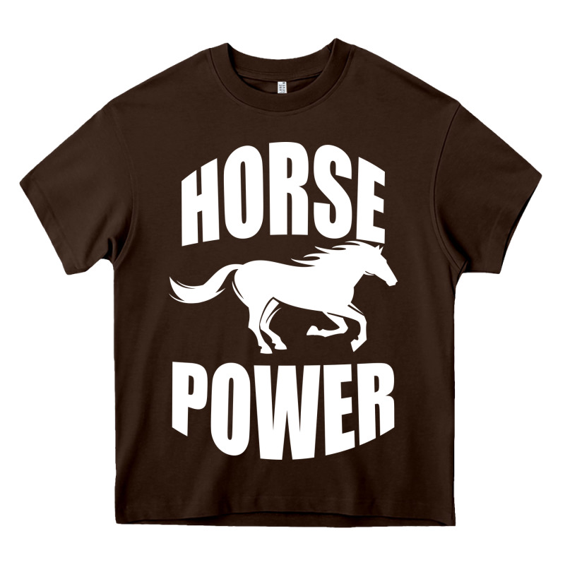 Horse Power Heavy Core Tee by Bettercallsaul | Teevron