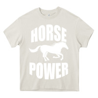 Cream Horse Power Heavy Core Tee - Bettercallsaul
