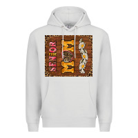 Dove Grey senior mom Premium Hoodie - AdoDesignShop