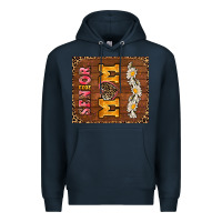Navy senior mom Premium Hoodie - AdoDesignShop