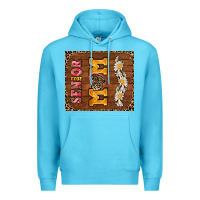 Ocean Blue senior mom Premium Hoodie - AdoDesignShop