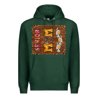 Sports Green senior mom Premium Hoodie - AdoDesignShop