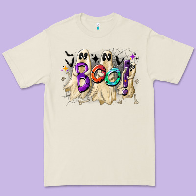 Boo Premium Tee Designed By Cowhidedigitalart
