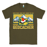 Army Green Geocaching, geocaching travel bug, geocache, Classic Tee - artisFamous