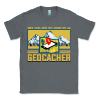 Charcoal Heather Geocaching, geocaching travel bug, geocache, Classic Tee - artisFamous