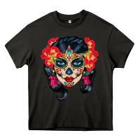 Asphalt sugar skull Heavy Core Tee - BundleAndBundleShop