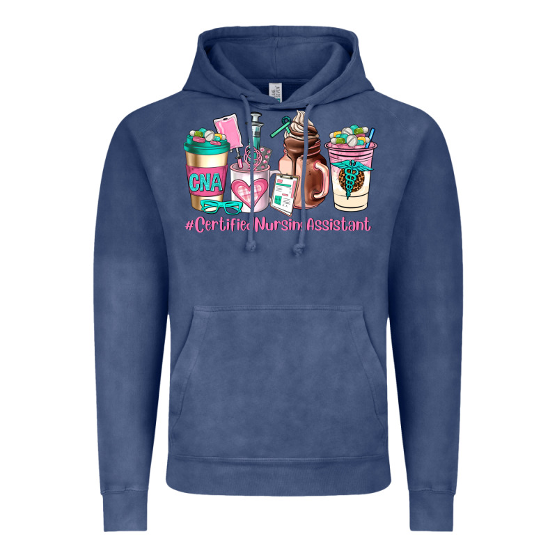 Cerified Nursing Assistant Coffee Cup Vintage Hoodie by AdoDesignShop | Teevron
