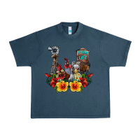 Midnight Navy farm life chicken Urban Heavy Tee - SublimationCraftShop