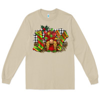 Mushroom christmas joy gnome Long Sleeve Tee - BarkalooDesign