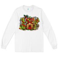White christmas joy gnome Long Sleeve Tee - BarkalooDesign