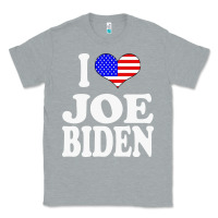 Heather Grey i love joe biden Classic Tee - artisFamous