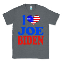 Charcoal Heather i love joe biden Classic Tee - artisFamous