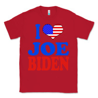 Red i love joe biden Classic Tee - artisFamous