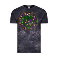 Cloud Black st patrick s day smiley face Vintage Tee - Artiststas