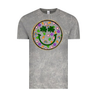 Cloud Rock st patrick s day smiley face Vintage Tee - Artiststas