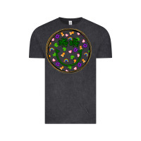 Vintage Black st patrick s day smiley face Vintage Tee - Artiststas
