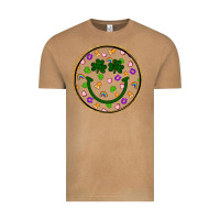Vintage Camel st patrick s day smiley face Vintage Tee - Artiststas
