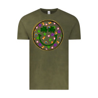 St Patrick S Day Smiley Face Vintage Tee | Teevron