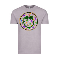 Vintage Zinc st patrick s day smiley face Vintage Tee - Artiststas