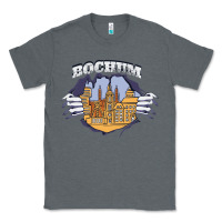 Charcoal Heather Bochum city Classic Tee - artisFamous
