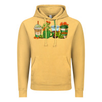 Vintage Mustard cactus coffee cups Vintage Hoodie - AdoDesignShop