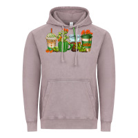 Vintage Zinc cactus coffee cups Vintage Hoodie - AdoDesignShop
