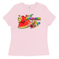 Bubblegum Pink sweet summer time Ladies Tee - Artiststas